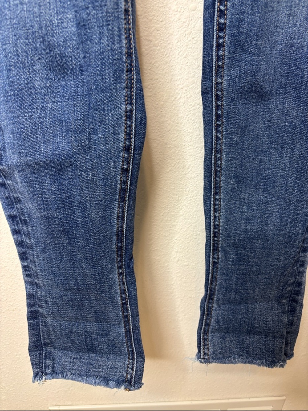 Edgely size 20W Long Women's Skinny Jeans - Dark Blue Wash - Picture 3 of 10